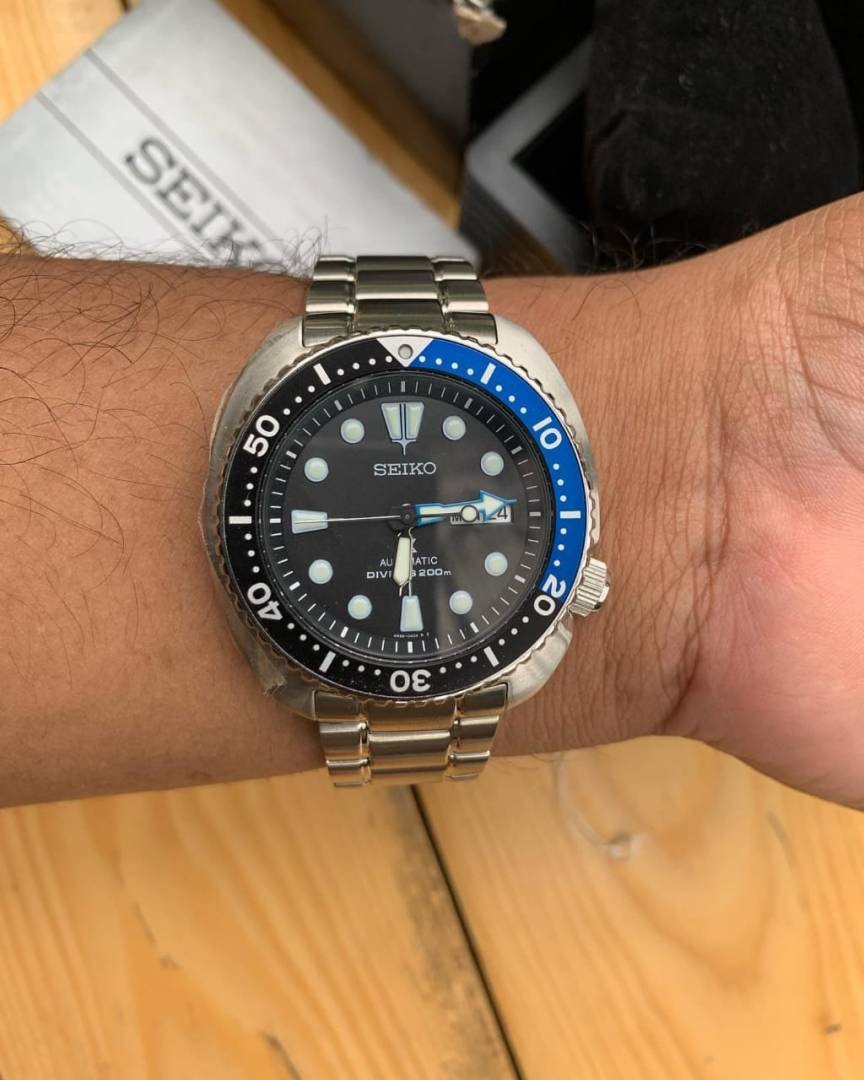 Seiko Padi Srp789 Turtle Pepsi Semi-ETA