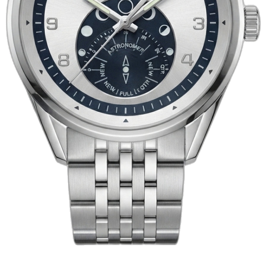 Tag heuee_r Carrera Astronomer Silver Black Dial
