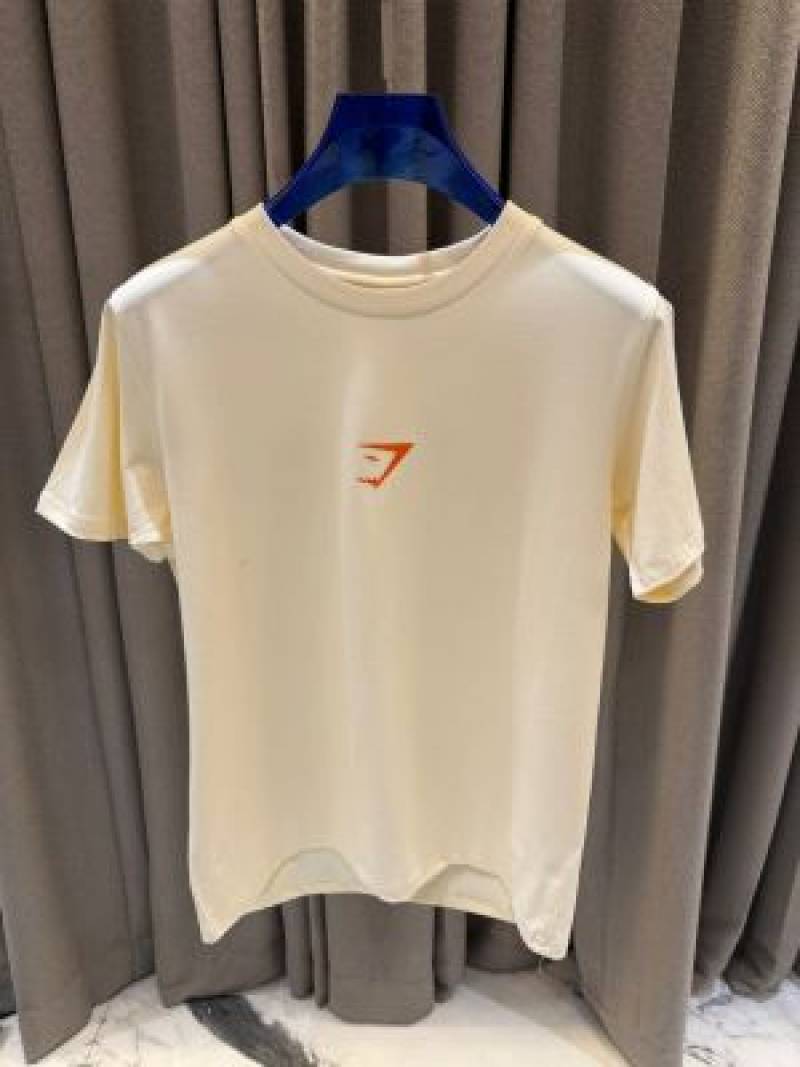 Gymshark Round Neck T-shirt Cream
