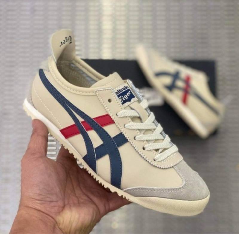 Tiger Cream Blue Red