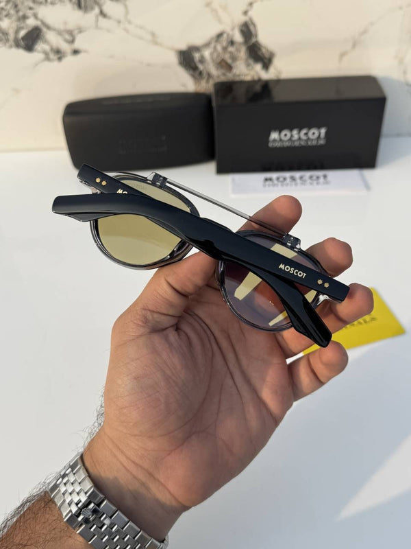 Moscot 20474 black yellow