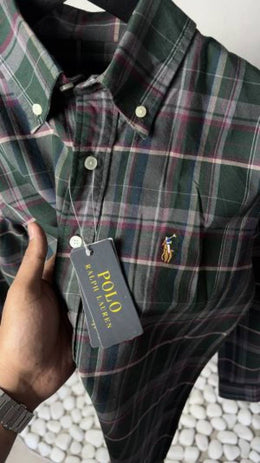 Ralph lauren (rl) premium check shirt 2002