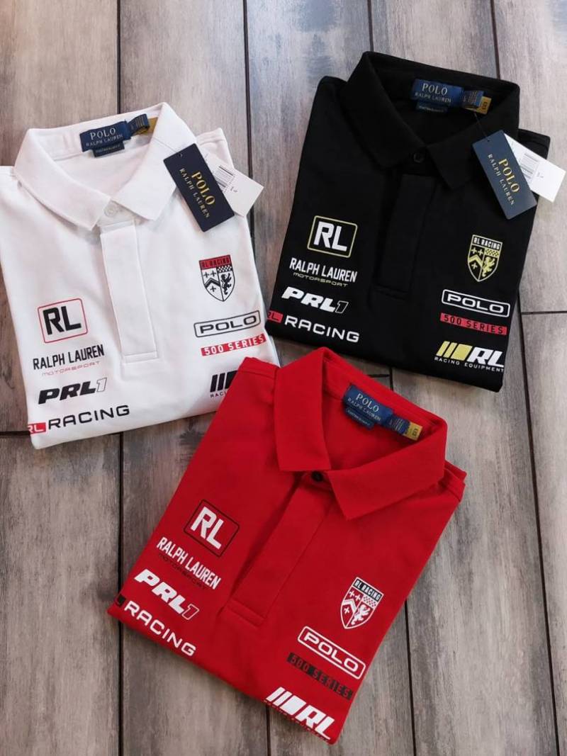 PORSCHEx Ralpxh Lauren IMPORTED STORE ARTICLE POLO T-SHIRT