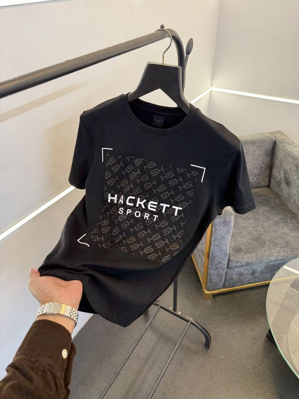 Hackett black imported round neck tshirt