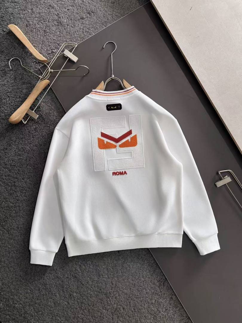 FendyMPORTED SWEATSHIRT STORE ARTICLE WHITE