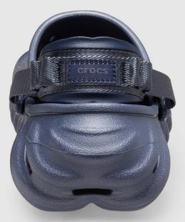 Echo Clogs Navy Blue With Og Box And Carry Bag