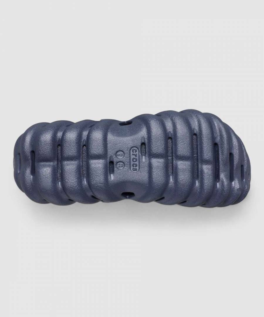 Echo Clogs Navy Blue With Og Box And Carry Bag