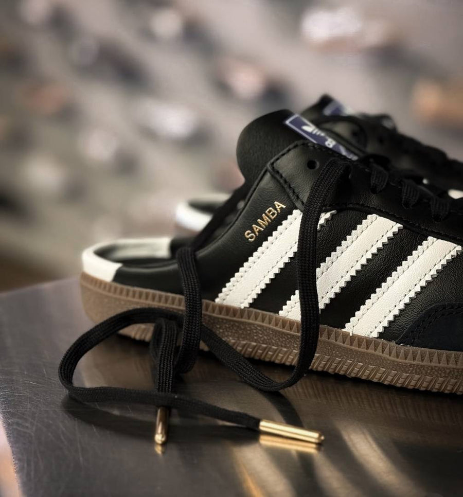 Adidas SAMBA MULE BLACK WHITE