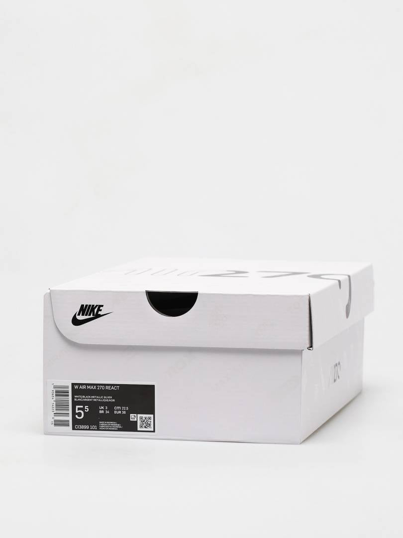 Air Max 270 React Triple White Black