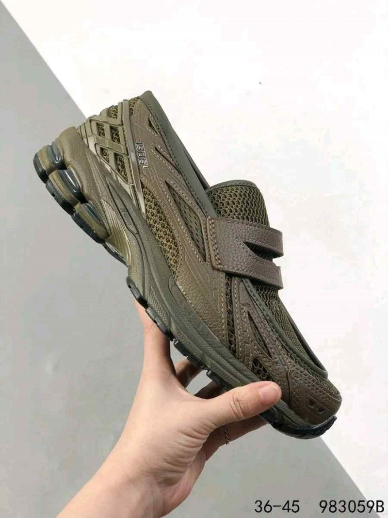 New Balencee_1906L_ Loafers_Khaki_Olive_Green