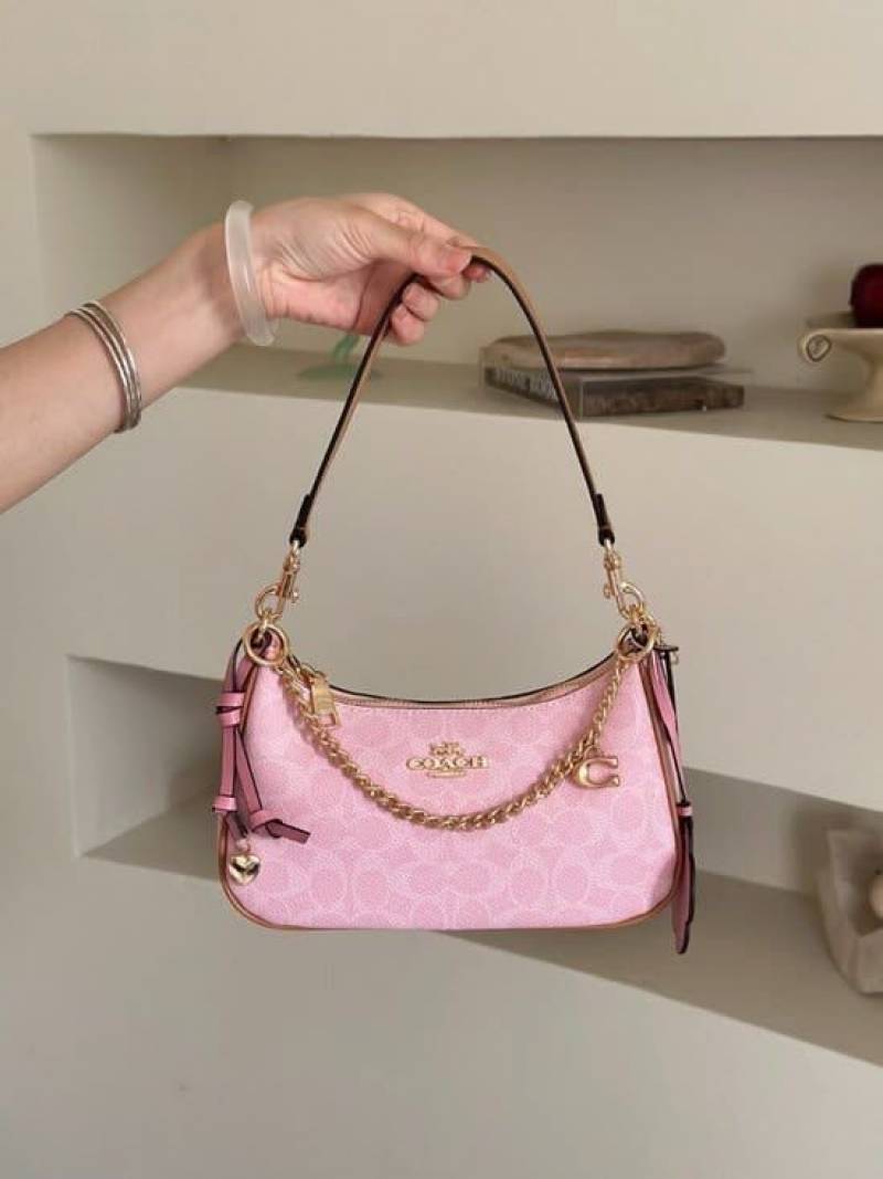 Coach_CB_NWT_Teri_Pink_With_OriginalBox_Charms_DustCover_CarryBag
