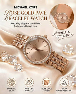 Michael Kors Darci Rose Gold Pink