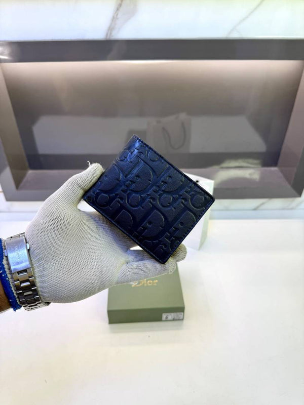 Dior Blue Premium Quality Wallet Fa 1113