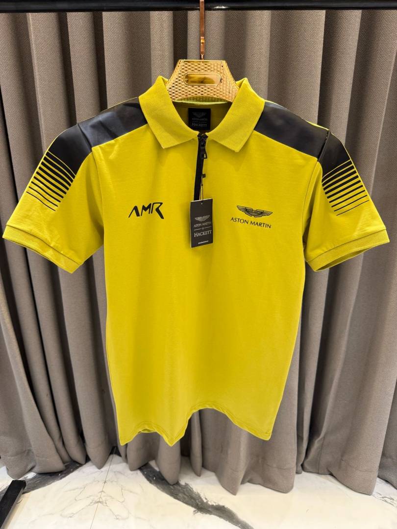 HACCKET ASTON MARTIN POLO SURPLUS Yellow