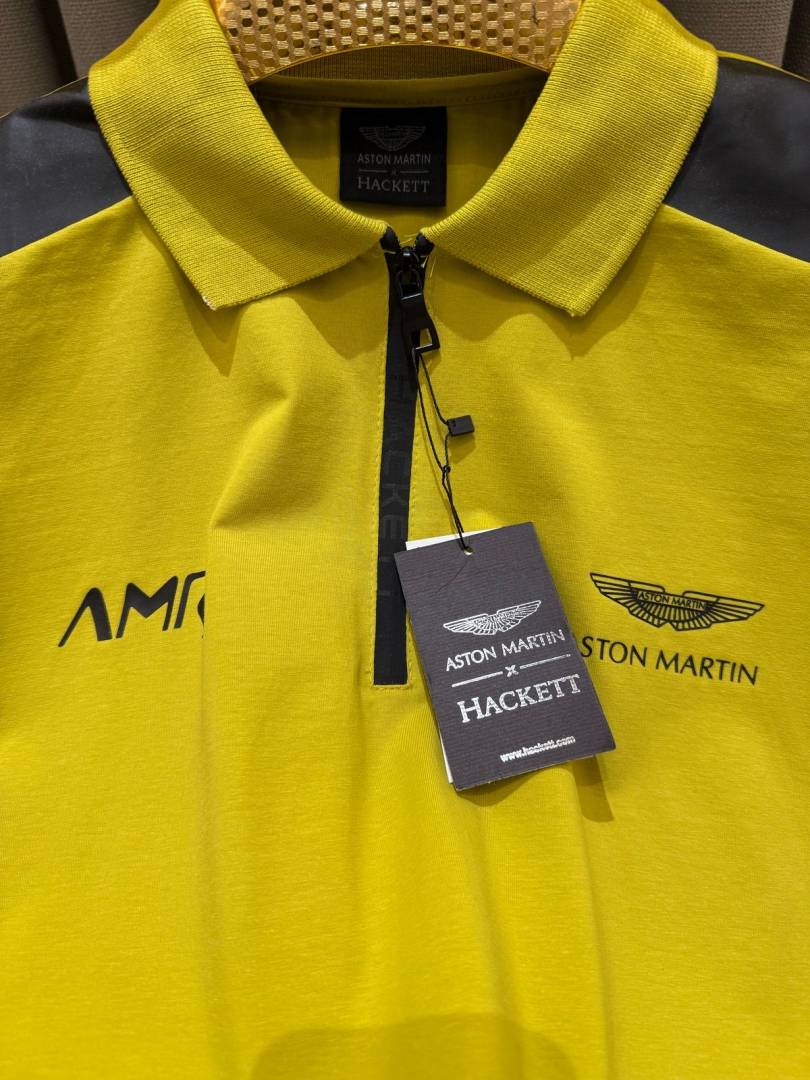 HACCKET ASTON MARTIN POLO SURPLUS Yellow
