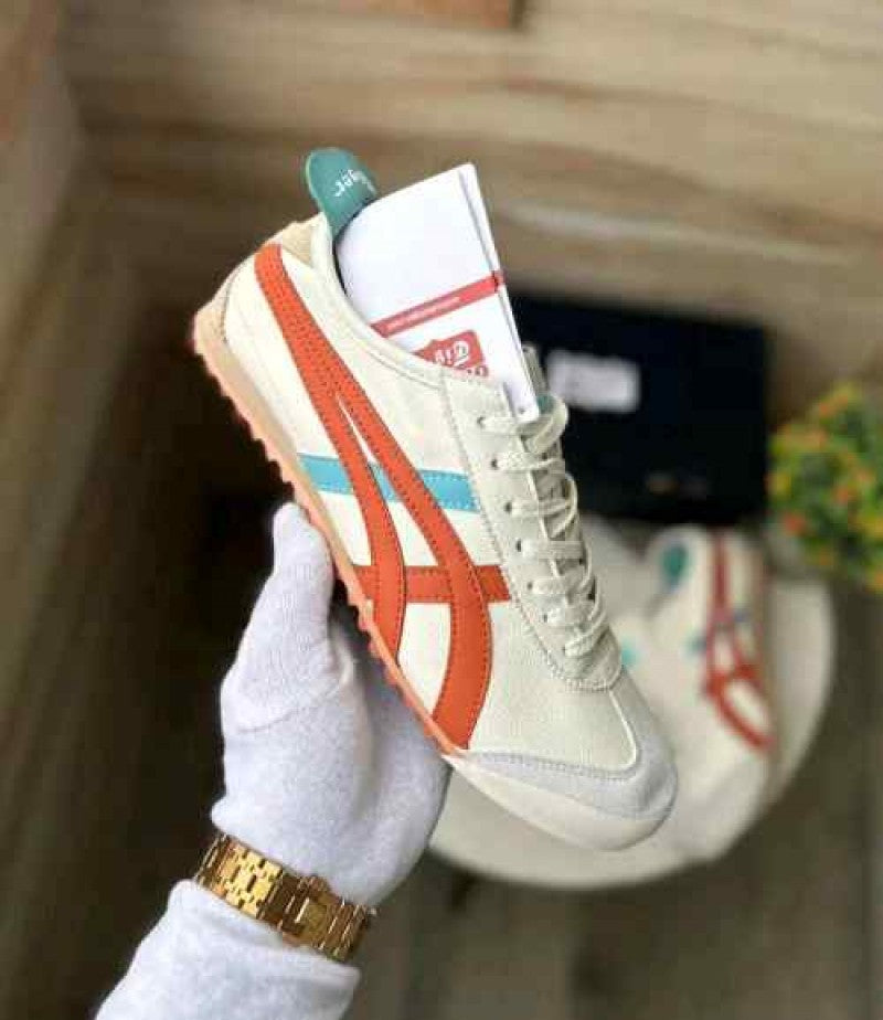 Onitsuka Tiger Mexico 66 CREAM PIQUANT ORANGE