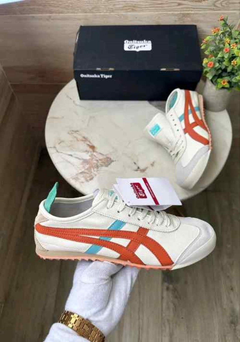 Onitsuka Tiger Mexico 66 CREAM PIQUANT ORANGE