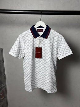 Gucci Premium Monogram Polo T-Shirt 1748
