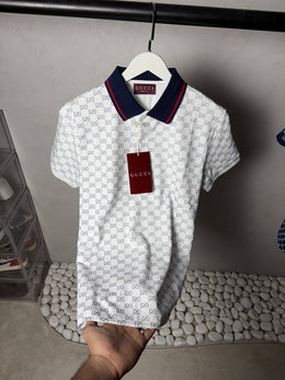 Gucci Premium Monogram Polo T-Shirt 1748