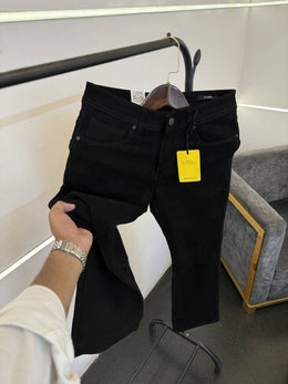 Loew e boot cut imported jet black denim