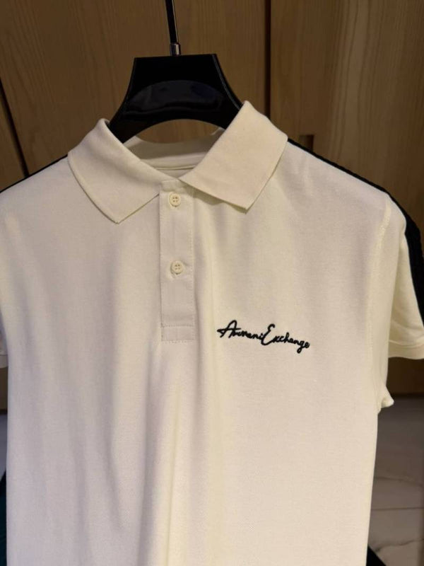 Arma-xi Exchange IMPORTED STORE ARTICLE POLO T-SHIRT