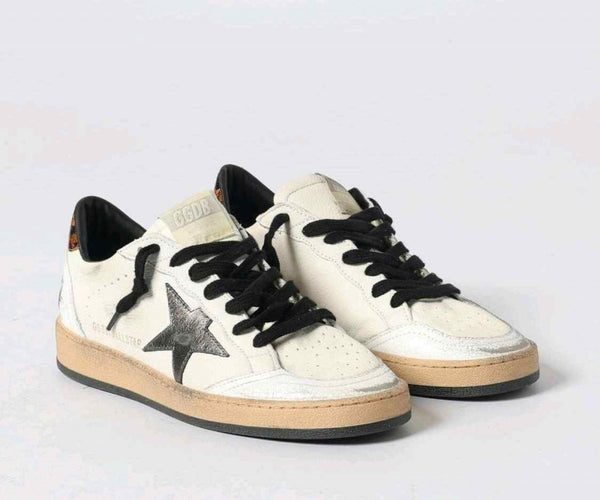 Golden Goose Ball Star White Black Star 5092