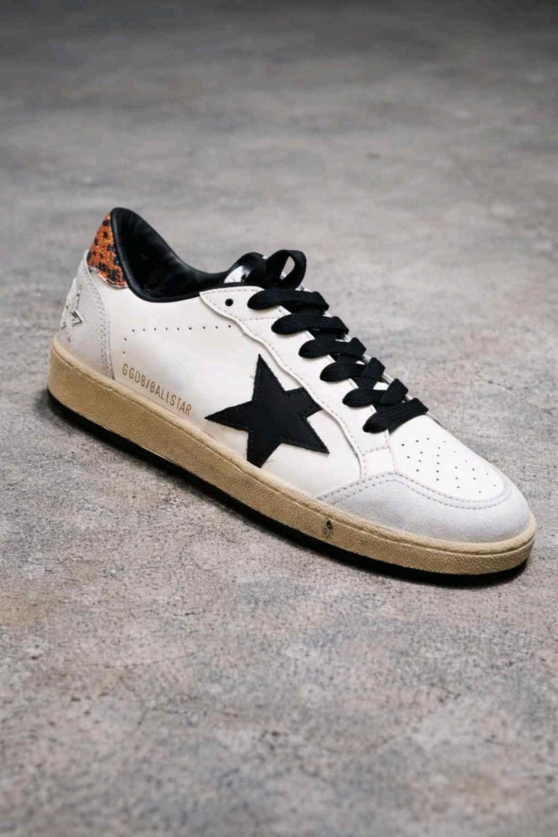 Golden Goose Ball Star White Black Star 5092