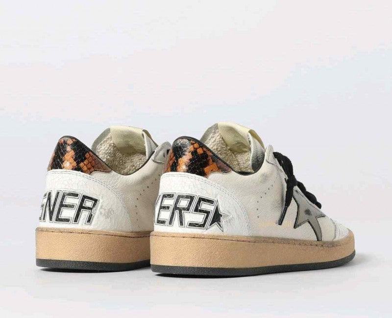 Golden Goose Ball Star White Black Star 5092