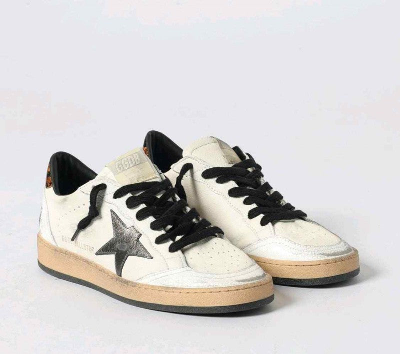 Golden Goose Ball Star White Black Star 5092