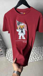 Ralph Lauren Bear Premium Round Neck T-Shirt 1107