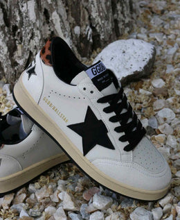 Golden Goose ball White Heel Leo Ball Star 221