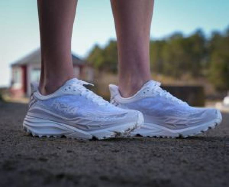 Hoka Stinson 7 White--sale