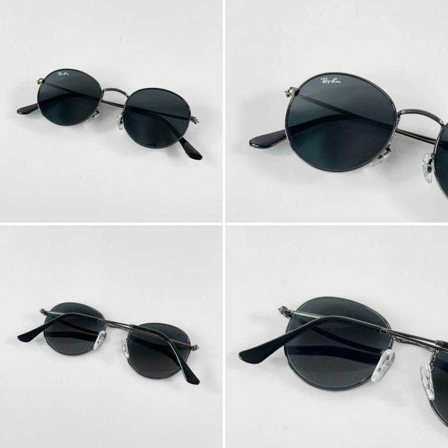 RB 3447 Gun Black GLASS