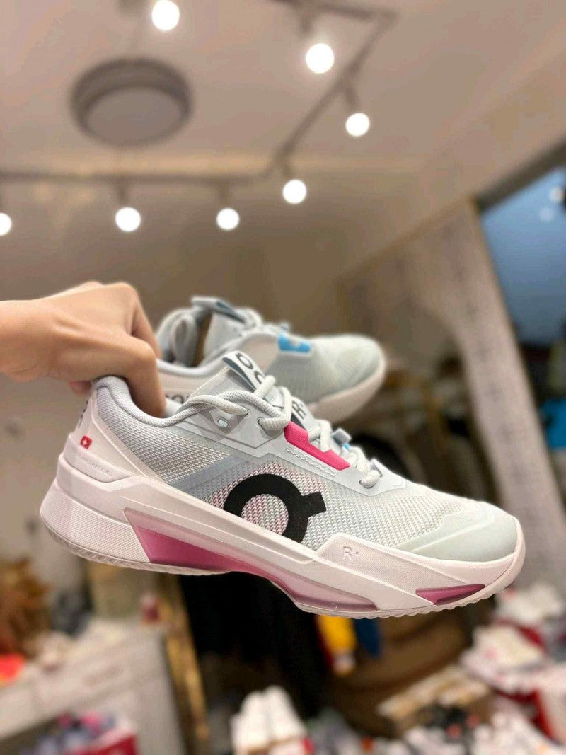 on cloud the roger pro fire white pink