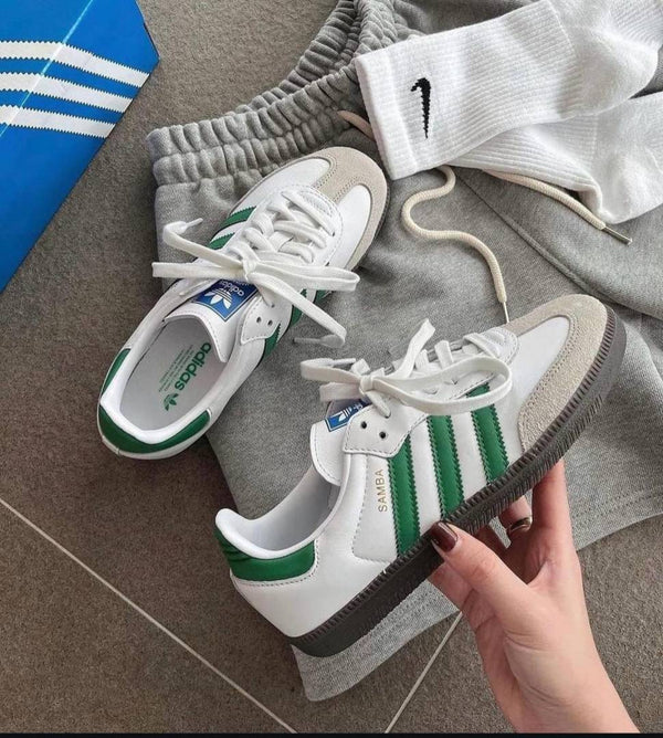 Adidas SAMBA WHITE GREEN 461