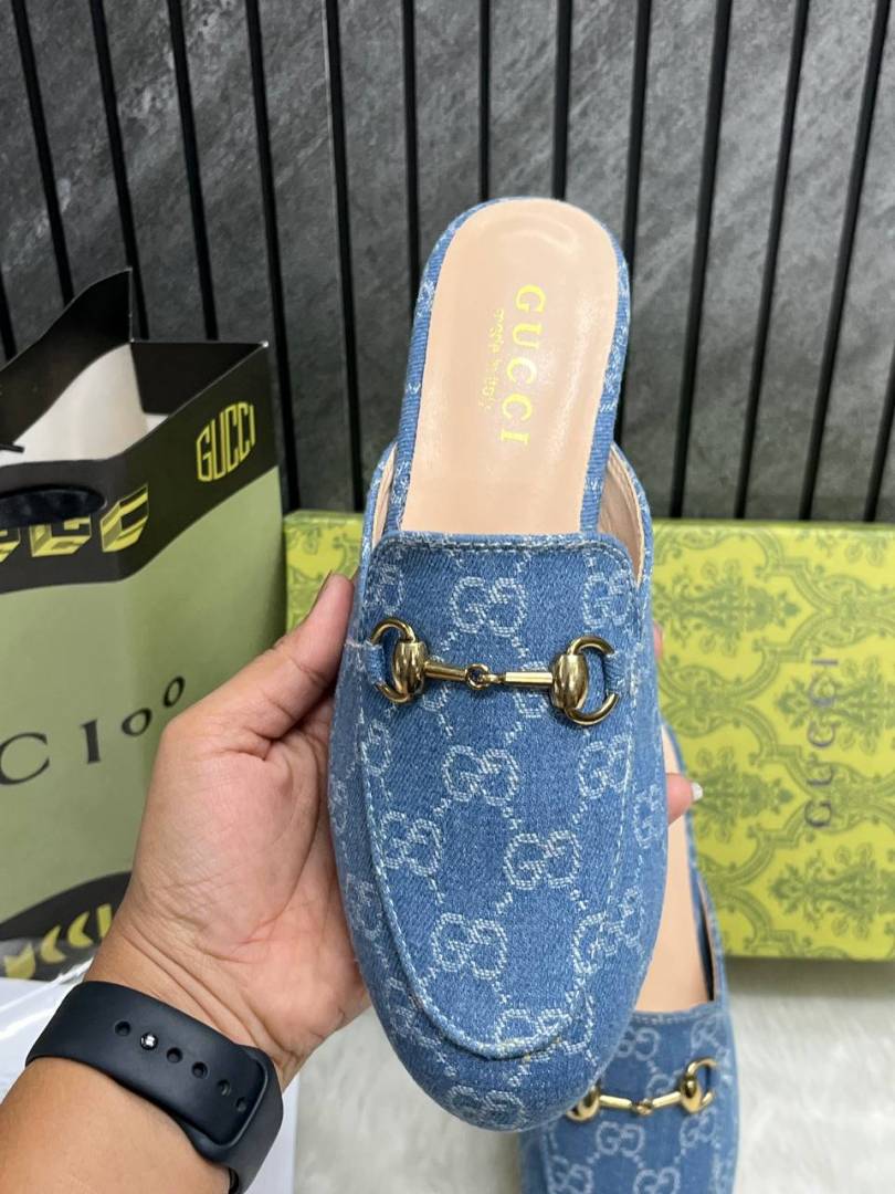 Gucci_GG_Princetown_Horsebit_Denim_Sandal_Mule_For_Women_With_Original_Box_And_Carry_Bag