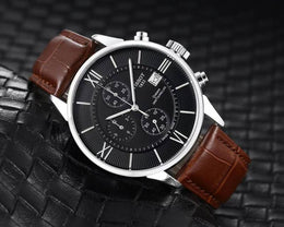 Tissot 1853 Chemin Brown-Silver-Black
