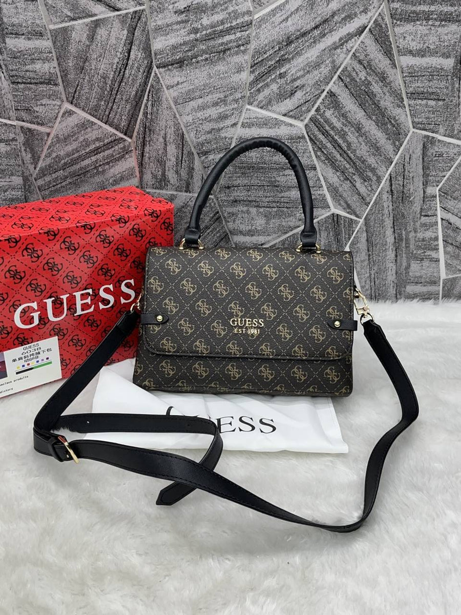 Guess Top Handle Crossbody Bag With Original Box Packaging