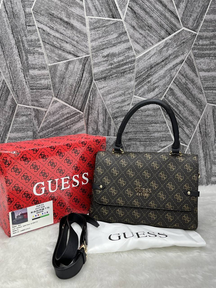 Guess Top Handle Crossbody Bag With Original Box Packaging