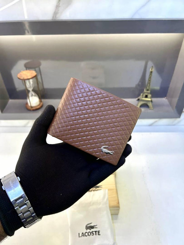 Lacoste Brown Premium Wallet Fa 766