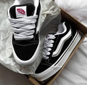 Vans KNU Skool Black White