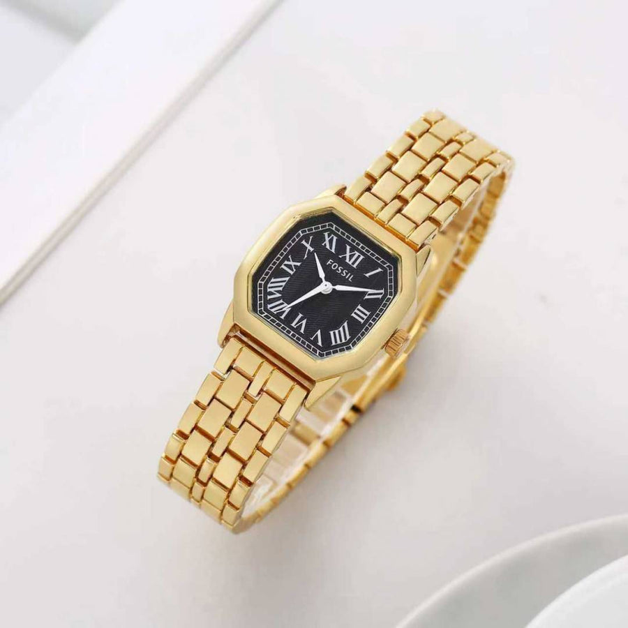 Fossil Harlow Gold-Black