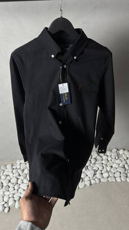 Ralph Lauren Polo Black Oxford Shirt 1007