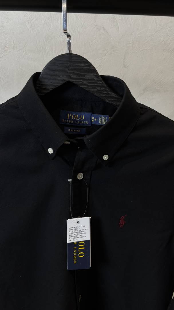 Ralph Lauren Polo Black Oxford Shirt 1007