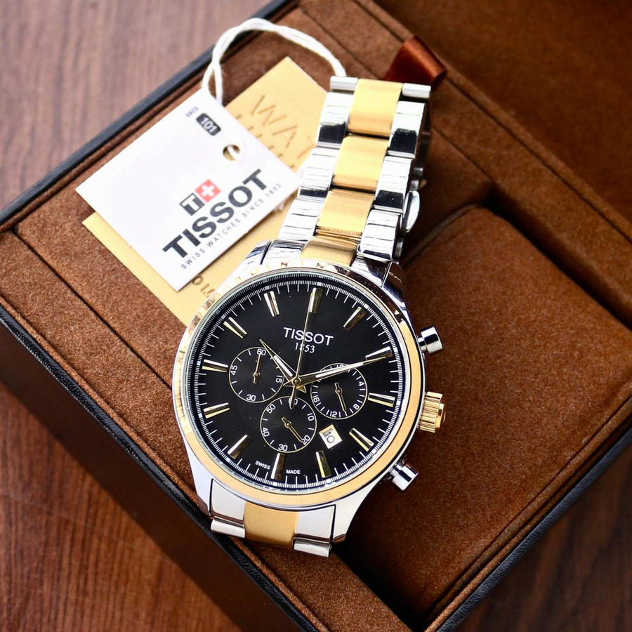 Tissot 1853 Classic 2Ton-Gold-Black