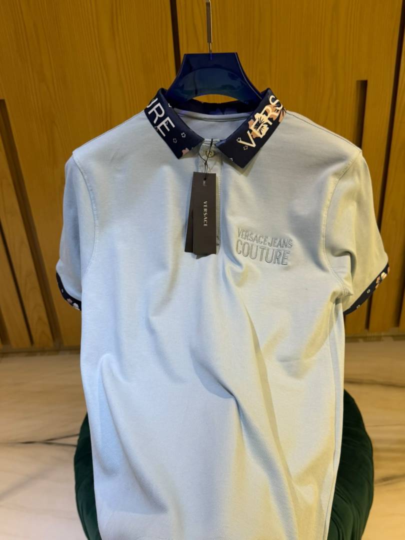Versac- IMPORTED STORE ARTICLE POLO T-SHIRT