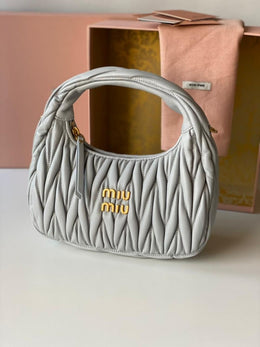 Miu Miu Matelasse Hobo Bag With Original Box Packing