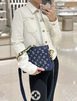 Louis Vuitton_LV Coussin Bag With OG Box & Dust Bag (Navy Green - 896)