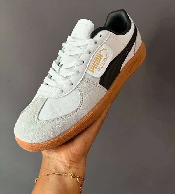 Puma PALERMO WHITE VAPOR GREY GUM