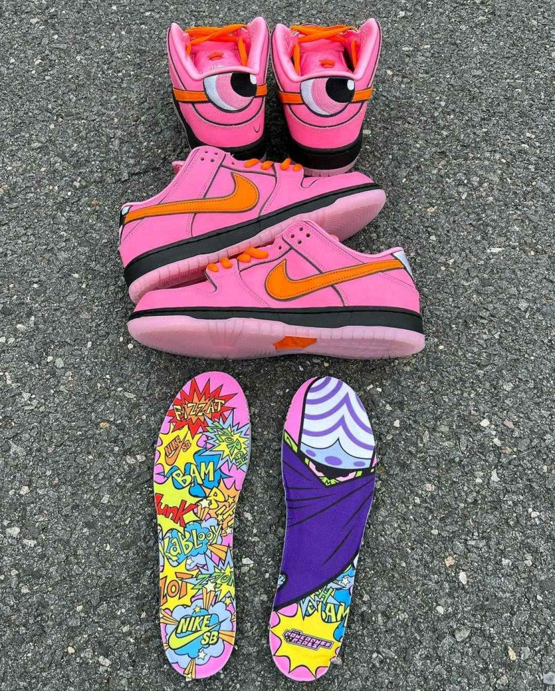 Nike SB Dunk Blossam Pink PowerPuff
